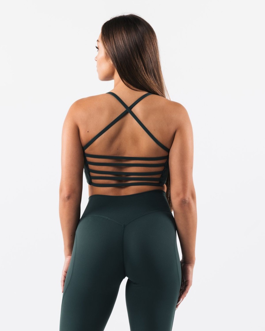 Online Aura Strappy Longline Bra Sport Bras