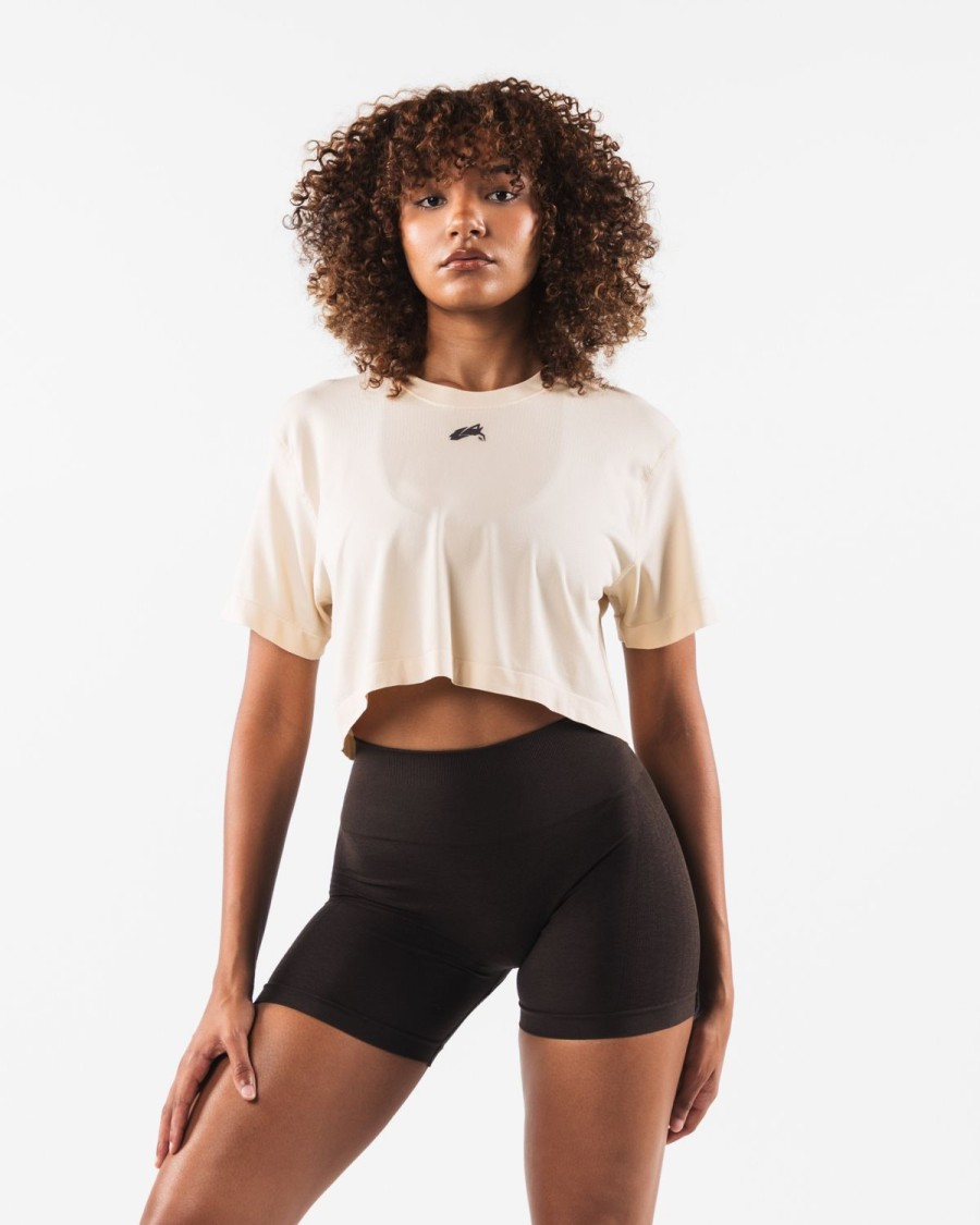 Best Wolf Head Airtech Ss Crop Shirts & Crops