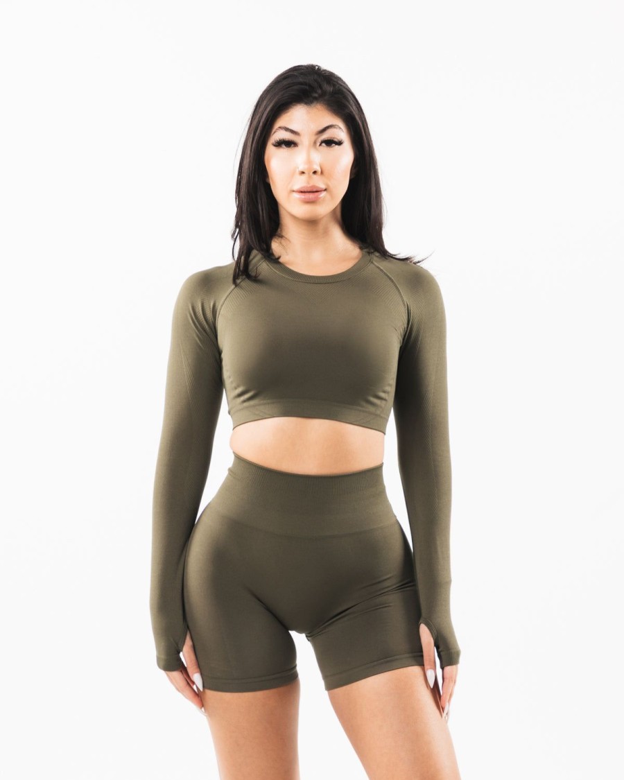 Best Stratus Ls Crop Long Sleeves