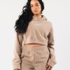 Clearance King Crop Hoodie Hoodies & Jackets