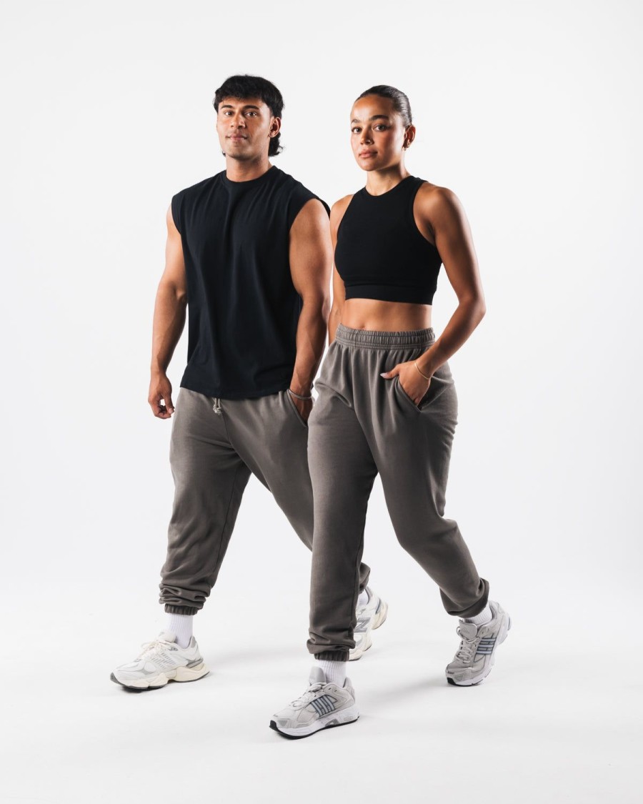 Clearance Earth Dye Natural Jogger Joggers