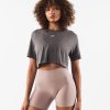 Wholesale Wolf Head Airtech Ss Crop Shirts & Crops