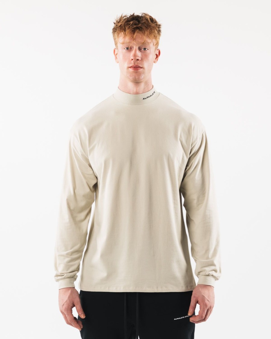 Hot Brushed Core Mock Neck Ls Shirts