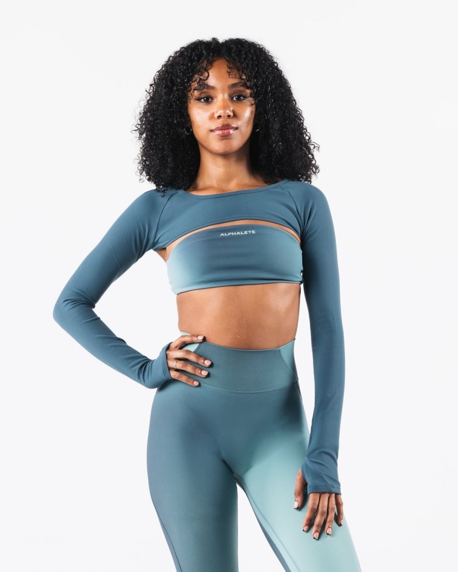 New Aura Shrug Ls Long Sleeves