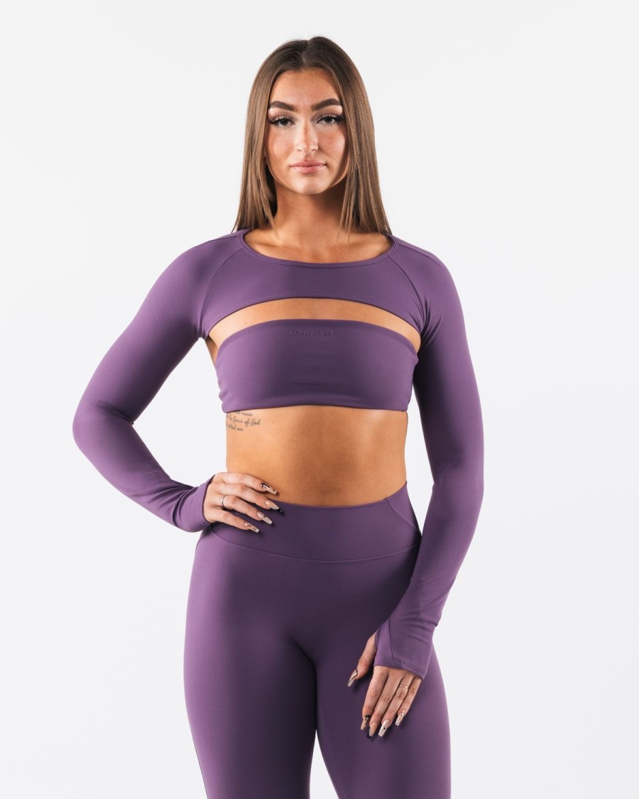 Clearance Aura Shrug Ls Long Sleeves