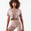 Hot Wolf Head Airtech Ss Crop Shirts & Crops